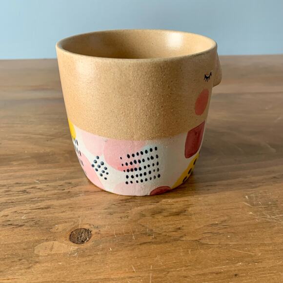 Anthropologie Coffee Face Mug Cup 3D Visage Artist FOTINI TIKKOU Hand Painted 2 - Picture 4 of 16